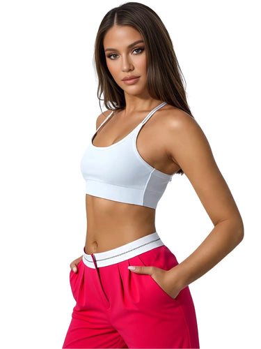 Women's Flip Waist Pants Casual High Waist Female Trousers